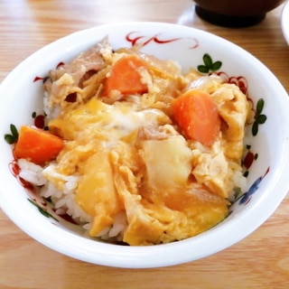 リメイク☆肉じゃがの卵とじ丼